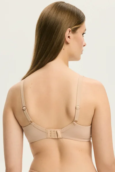Nevyztužená podprsenka Blissy - modal - Béžová