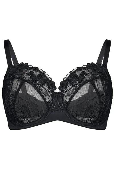 Nevyztužená podprsenka Cindarella - Černá