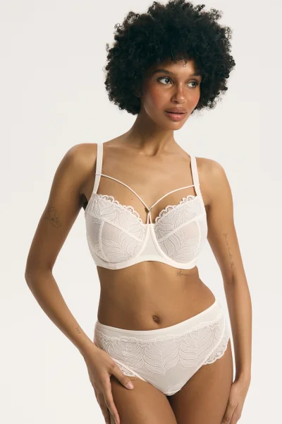 Nevyztužená podprsenka Aurora - Světle růžová