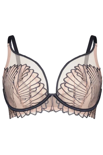 Nevyztužená podprsenka Nugat - Šedá