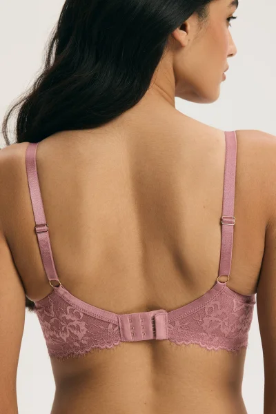 Polovyztužená podprsenka Cloe - Starorůžová