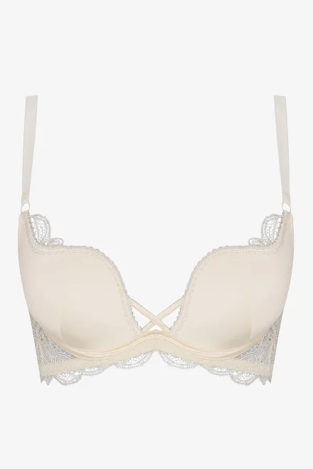 Hladká push-up podprsenka Claudie - Tělová