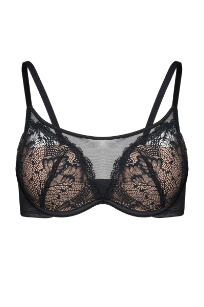 Push-up podprsenka Crown - Černá