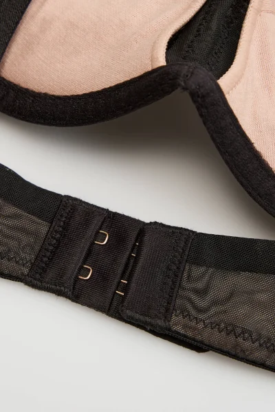 Push-up podprsenka Crown - Černá