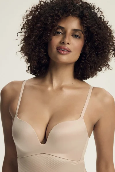 Push-up podprsenka Shapy - Béžová