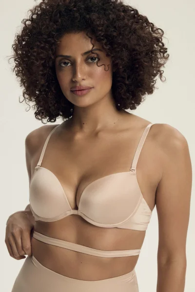 Push-up podprsenka Silky - Béžová
