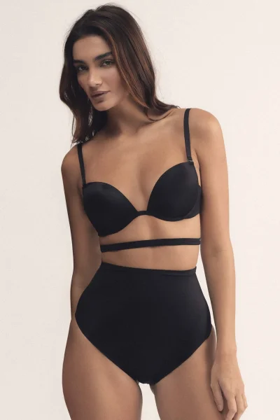 Push-up podprsenka Silky - Černá