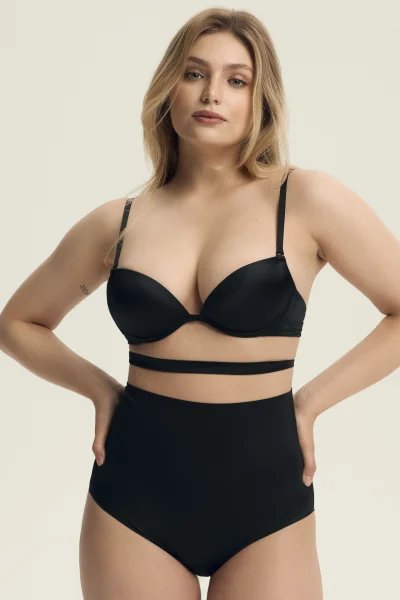 Push-up podprsenka Silky - Černá