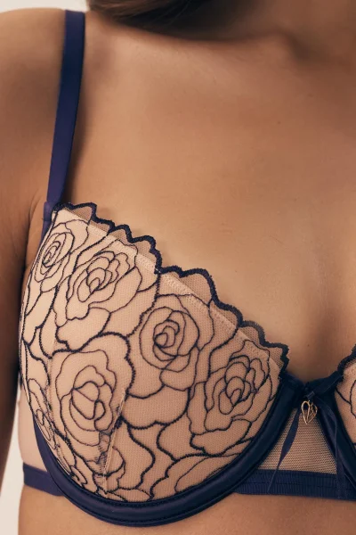 Push-up podprsenka Batty - Tmavě modrá