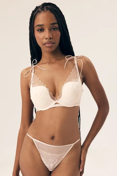 Push-up podprsenka Baby - Krémová