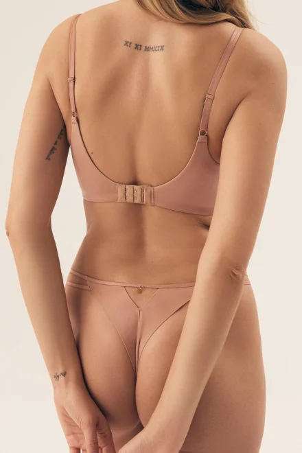 Push-up podprsenka Bosco - Světle hnědá