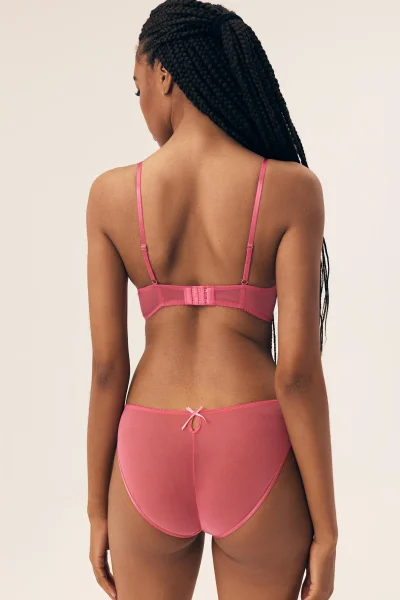 Push-up podprsenka Bloomy - polokorzet - Růžová