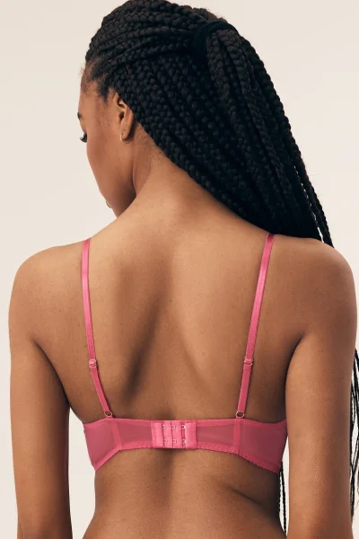 Push-up podprsenka Bloomy - polokorzet - Růžová