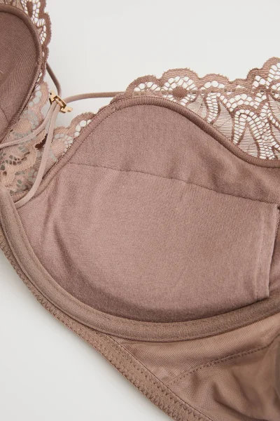 Push-up podprsenka Aurora - Mocca