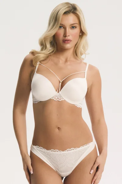 Push-up podprsenka Aurora - super push-up efekt - Světle růžová