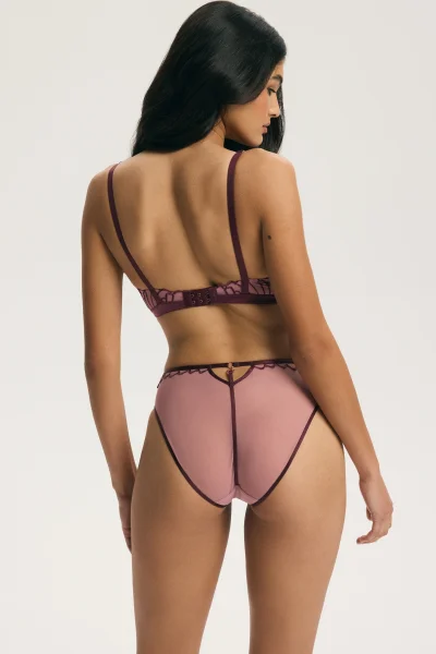 Push-up podprsenka Nugat - Růžová