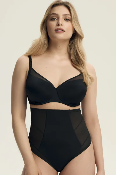 Vyztužená podprsenka Sculpt - minimizer - Černá