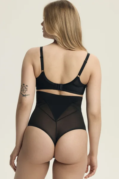 Vyztužená podprsenka Sculpt - minimizer - Černá