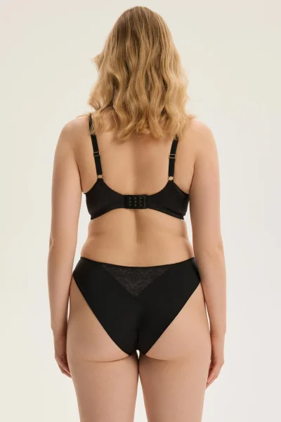 Vyztužená podprsenka Charm - Černá