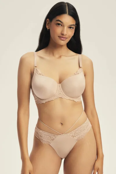 Vyztužená podprsenka Notty - Mocca