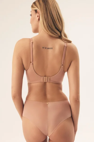 Vyztužená podprsenka Bosco - Světle hnědá