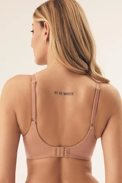 Vyztužená podprsenka Bosco - Světle hnědá