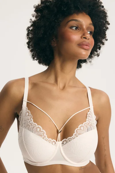 Vyztužená podprsenka Aurora - Světle růžová