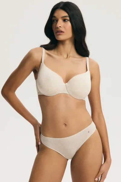 Vyztužená podprsenka Comfie - Písková