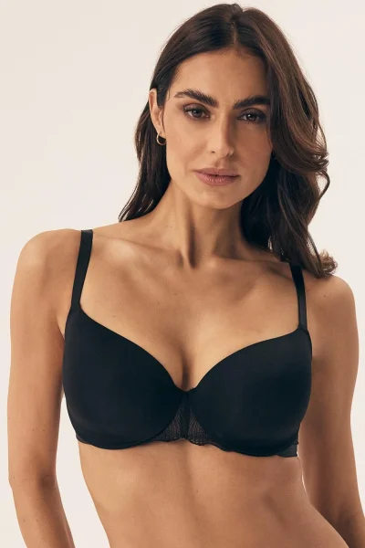 Vyztužená podprsenka Bluey - Černá