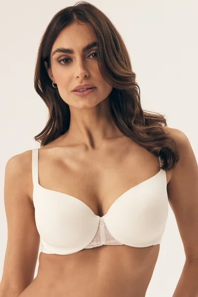 Vyztužená podprsenka Bluey - Bílá