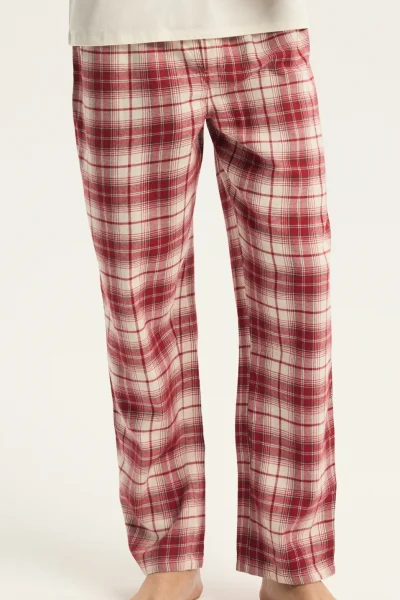 CRE Pánské pyžamo Chrismis - Krémová