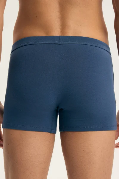 3 PACK boxerky Aspen - bavlna - Světlemodrá-tmavěmodrá
