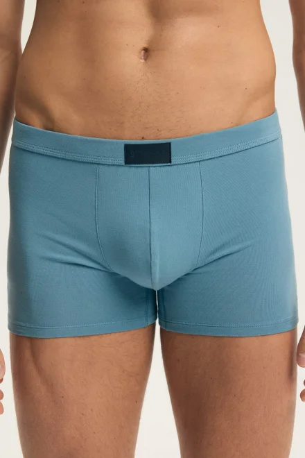 3 PACK boxerky Aspen - bavlna - Světlemodrá-tmavěmodrá