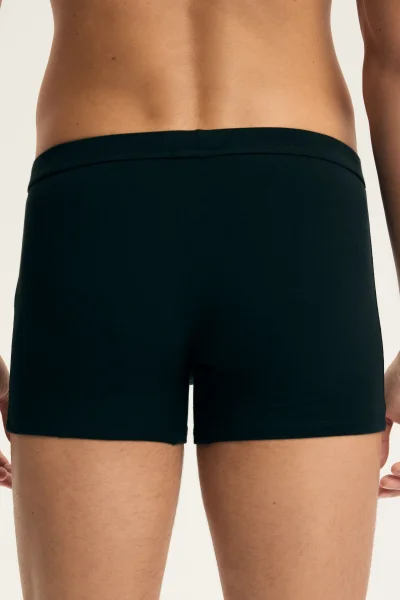 3 PACK boxerky Atom - Černá