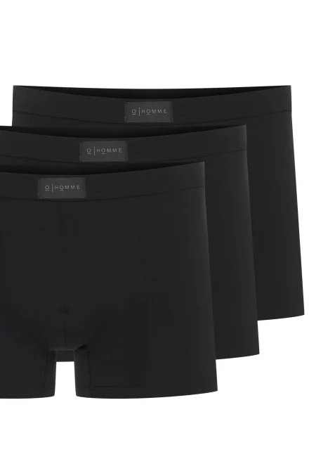 3 PACK boxerky Atom - Černá