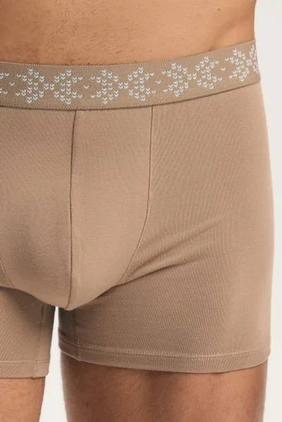 2 PACK boxerky Aura - Béžová
