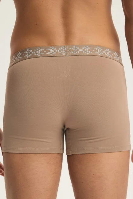 2 PACK boxerky Aura - Béžová