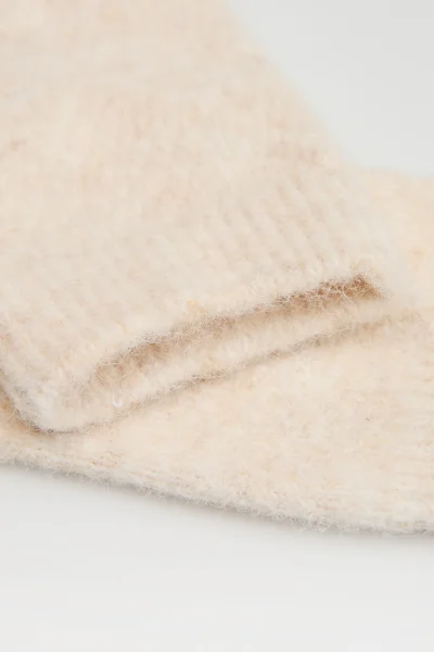 Hřejivé dámské ponožky Ziggy - akryl - Písková