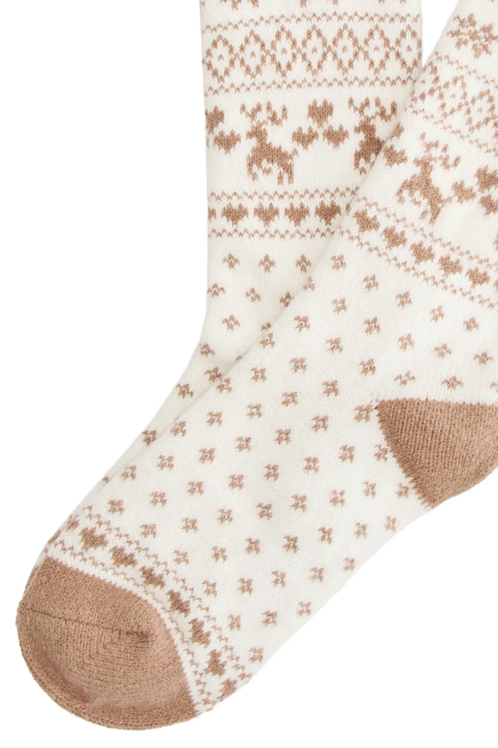 Dámské ponožky Esotiq Christmasy Béžová 36-38