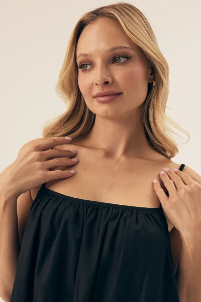 Volnočasové šaty Verona - Černá