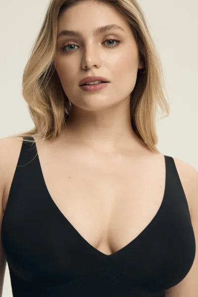 Stahovací body Sleeky - bezešvé - Černá