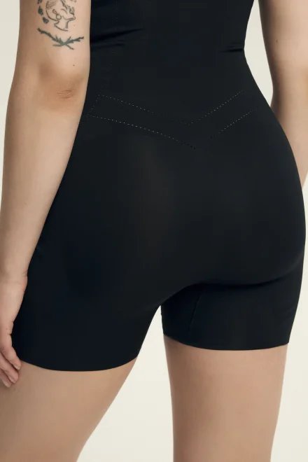 Stahovací body Sleeky - bezešvé - Černá