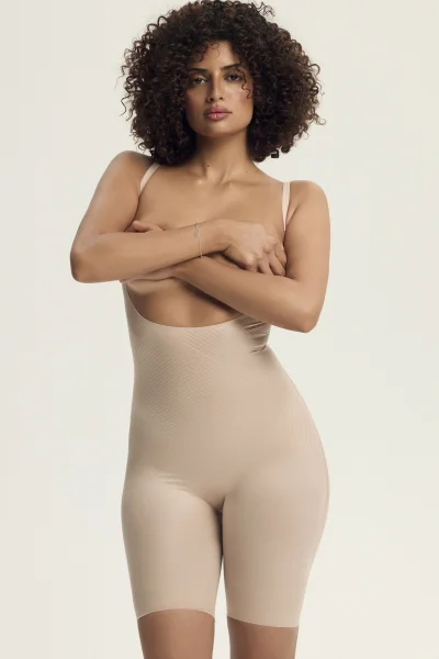 Stahovací body Shapy - Béžová