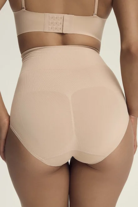 Modelující kalhotky Shrinky - push-up - Béžová