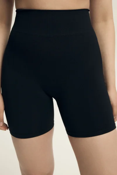 Modelující kalhotky Shrinky - kraťasy - Černá
