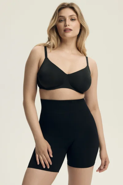 Modelující kalhotky Shrinky - kraťasy - Černá