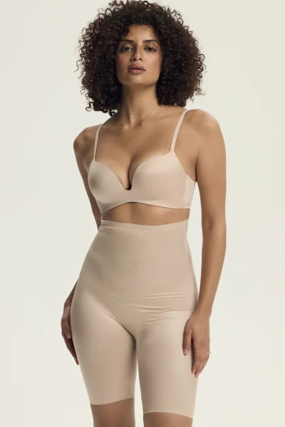 Stahovací kalhotky Shapy - Béžová