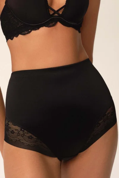 Modelující kalhotky Slim - Černá