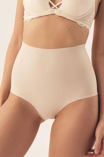 Modelující kalhotky Plain - Písková