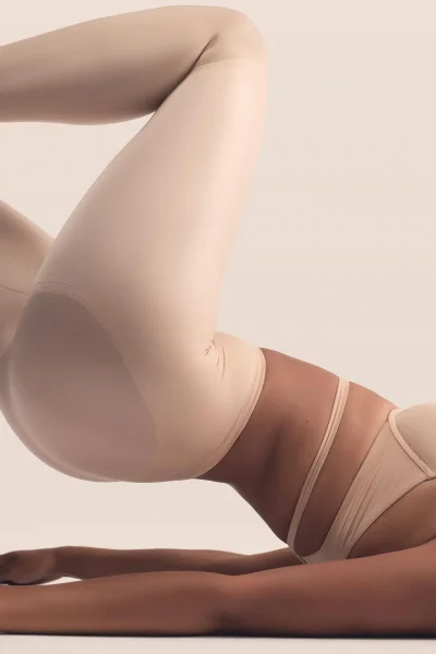 Modelující legíny Silky - Béžová